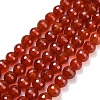 Natural Carnelian Beads Strands G-C280-B10-8mm-3