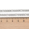 Non-Tarnish 304 Stainless Steel Figaro Chain Necklaces STAS-P101-71P-2
