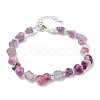 Natural Quartz Chips Bracelets for Women BJEW-H623-01S-02-4