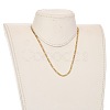 304 Stainless Steel Figaro Chains Necklaces NJEW-JN02976-02-4