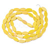 Electroplate Glass Beads Strands EGLA-Q125-009H-2