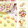 30Pcs 5 Colors Opaque Acrylic Beads SACR-YW0001-88A-5