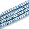 Electroplate Non-magnetic Synthetic Hematite Beads Strands G-T061-137A-1