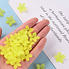 Frosted Acrylic Bead Caps MACR-S371-05A-717-5
