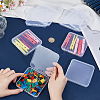 Plastic Bead Containers with Hinged Lid AJEW-WH0650-27-3