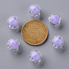 Transparent Acrylic Beads TACR-S152-04A-SS2114-3