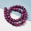 Synthetic Gemstone Dyed Beads Strands G-P507-03B-11-2