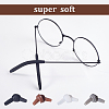 20 Pairs 4 Colors Silicone Eyeglasses Temple Tips Sleeve Retainer AJEW-GF0006-79-6