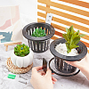 Metal Wall Mounted Bracket Planter Hook Flower Pot Ring For Indoors Balcony  Ring Holder Flower Planter AJEW-GA0001-86-3
