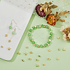 100Pcs 5 Style Rack Plating Brass Beads KK-HY0001-71-5