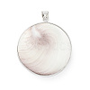 Natural Sea Shell Pendants SHEL-F005-03P-2