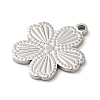 Non-Tarnish 304 Stainless Steel Pendants STAS-Q301-20P-2