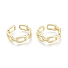 Brass Cuff Rings RJEW-F103-04-G-1
