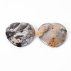 Natural Crazy Agate Thumb Worry Stone G-N0325-01-01-2