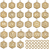 26Pcs Brass Pendants KK-HS0015-82-1