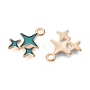 Alloy Enamel Pendants ENAM-T020-38D-RS-2