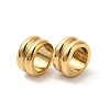 304 Stainless Steel European Beads STAS-H214-05G-2