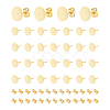 50Pcs 304 Stainless Steel Stud Earring Findings STAS-UN0059-21B-1