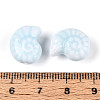 Glazed Porcelain Beads PORC-I028-02G-01-3