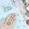 40Pcs White Cat Eye Charms STAS-UN0045-89-3