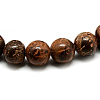 Natural Starburst Jasper Beads Strands G-Q462-51-6mm-2