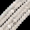 Natural Quartz Crystal Beads Strands X-G-R186-14-2
