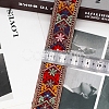 10 Yards Ethnic Style Floral Polyester Embroidery Ribbon PW-WG79888-08-1
