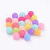 Mixed Color Imitation Jelly Acrylic Round Beads X-JACR-R001-8mm-M-2