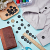 24 Pairs 4 Styles Zinc Alloy Snap Buttons FIND-FG0004-96EB-4