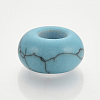 Synthetic Gemstone European Beads SPDL-R001-01A-2