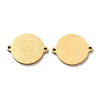 Ion Plating(IP) 304 Stainless Steel Connector Charms STAS-C074-11G-10-1