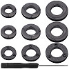 18Pcs 3 Styles Alloy Grommet Eyelet Findings FIND-CL0002-21B-1