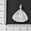 Natural Quartz Crystal Carved Pendants G-G330-02G-02-3