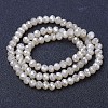 Electroplate Glass Beads Strands EGLA-A034-J2mm-Y03-2