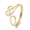 Copper Wire Wrapped Toe Open Ring RJEW-JR00621-5