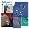Tarnish Resistant 304 Stainless Steel French Earring Hooks STAS-N0013-15P-6