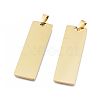 Ion Plating(IP) 304 Stainless Steel Pendants STAS-F241-01C-G-1