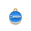 Alloy Enamel Pendants ENAM-S124-01A-02D-3