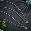 10Pcs 304 Stainless Steel Box Chain Necklaces Set for Men Women NJEW-NB0001-14-4