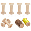 Wood Bobbins WOOD-WH0124-72-1
