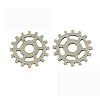 Tibetan Style Alloy Pendants TIBEB-5006-AS-LF-1
