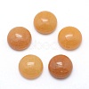 Natural Yellow Aventurine Cabochons G-P393-R36-12mm-1
