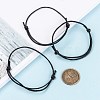 Waxed Cord Bracelet Making AJEW-JB00013-02-3