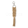 Handmade Macrame Nylon Thread Pendant Decorations HJEW-P019-05P-06-2