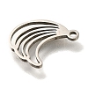 201 Stainless Steel Pendants STAS-R136-01P-07-2