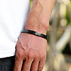201 Stainless Steel Plain Bangles QM1535-1-1