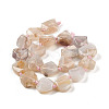 Natural Cherry Blossom Agate Beads Strands G-NH0010-G02-01-3