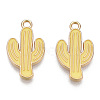 Light Gold Plated Alloy Pendants LS-ENAM-T009-12C-2