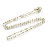 Brass Paperclip Chains MAK-S072-09B-KC-4