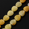 Natural Topaz Jade Bead Strands G-R190-08-1